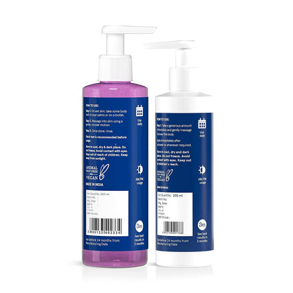 BeBodywise 5% Niacinamide Body Wash & 10% Niacinamide Body Lotion 500g