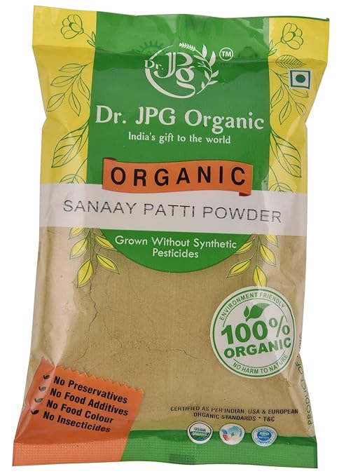 Dr. JPG Organic Senna Leaves Powder - PUSHMYCART