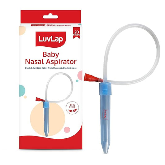 LuvLap Baby Nasal Aspirator 0-5 Years with Snotsucker mechanism - PUSHMYCART