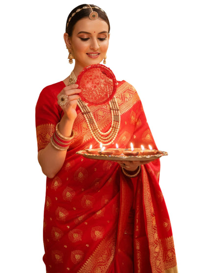Vasthrlay Classic Paithani Traditional Saree for festive ethnic occasions
