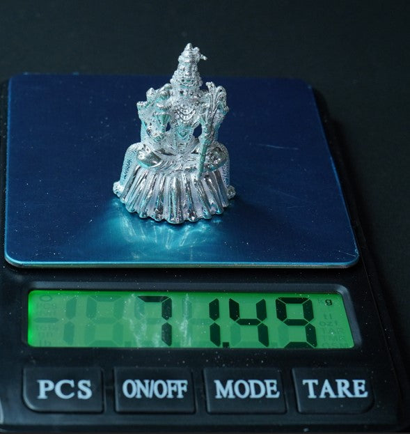 Pure Silver Lalitha Devi 71.49g By Mahita Collections - PUSHMYCART