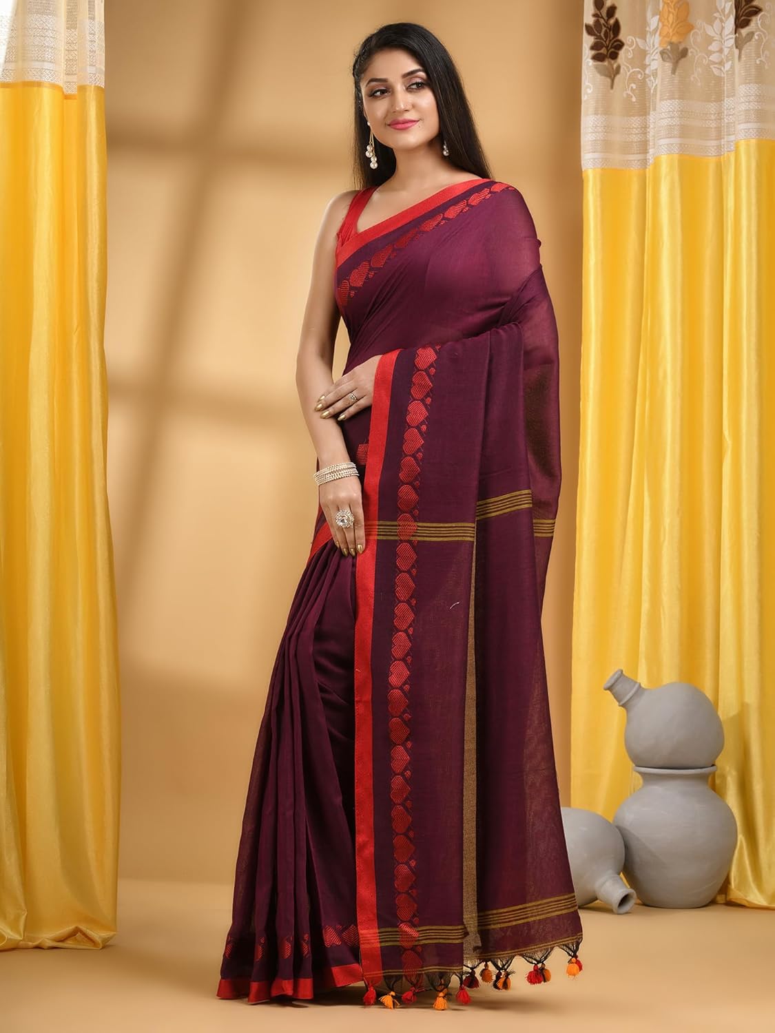 Vasthrlay Designer Saree in Classic with refined ethnic appeal
