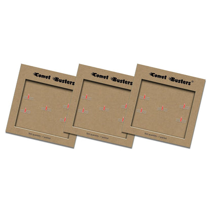 Comet Busters Mahakal White and Red Bindis