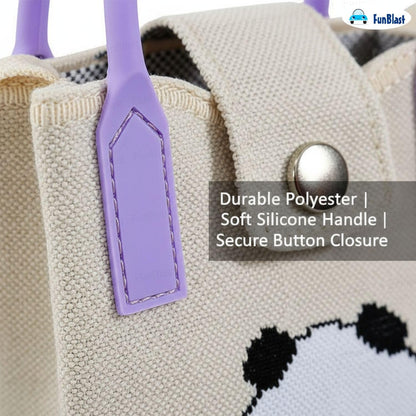 FunBlast Crossbody Mobile Sling Bag Rolling Panda Print