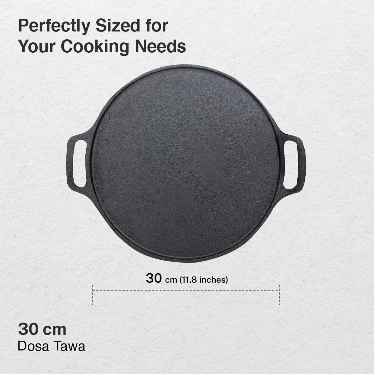 Prestige 30 cm Cast Iron Dosa Tawa