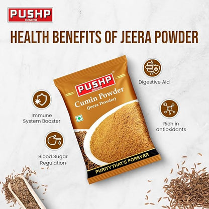 Pushp Brand Cumin/Jeera Powder Pouch - PUSHMYCART