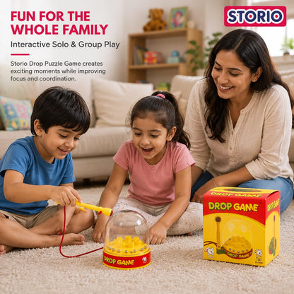 Storio Drop Puzzle Game for 5+ Years Fun and Innovative Drop Game for Little One (Multicolor)-2-5 Year