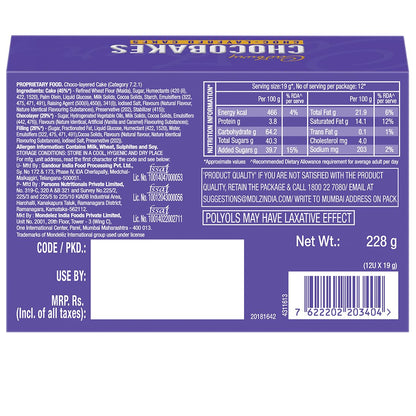 Cadbury Chocobakes ChocLayered Cakes