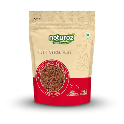 Naturoz Brown Flax Seeds - PUSHMYCART