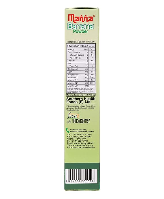 Manna Banana Powder for Baby - PUSHMYCART