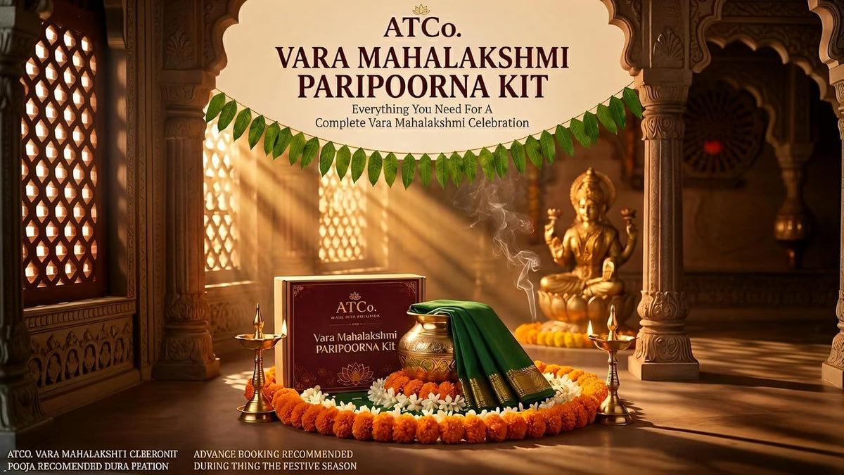 Atco Varalakshmi Pooja Kit with Kalasha