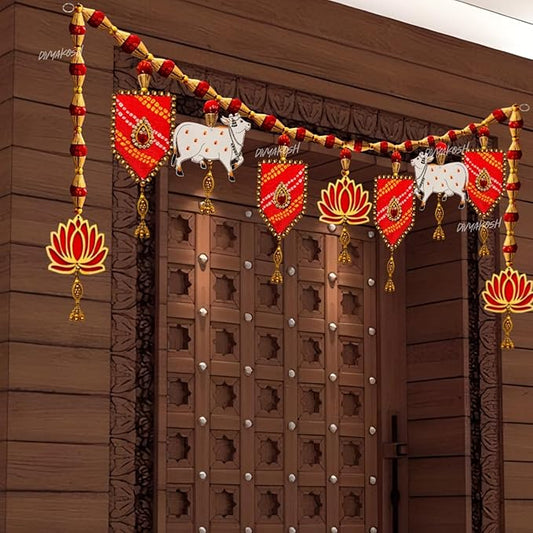 Divyakosh Toran, 38 Inch Extendable to 40 Inch - PUSHMYCART