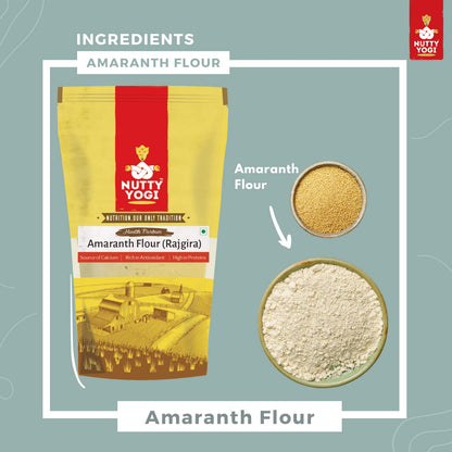 Nutty Yogi Amaranth Flour / Rajgira Atta