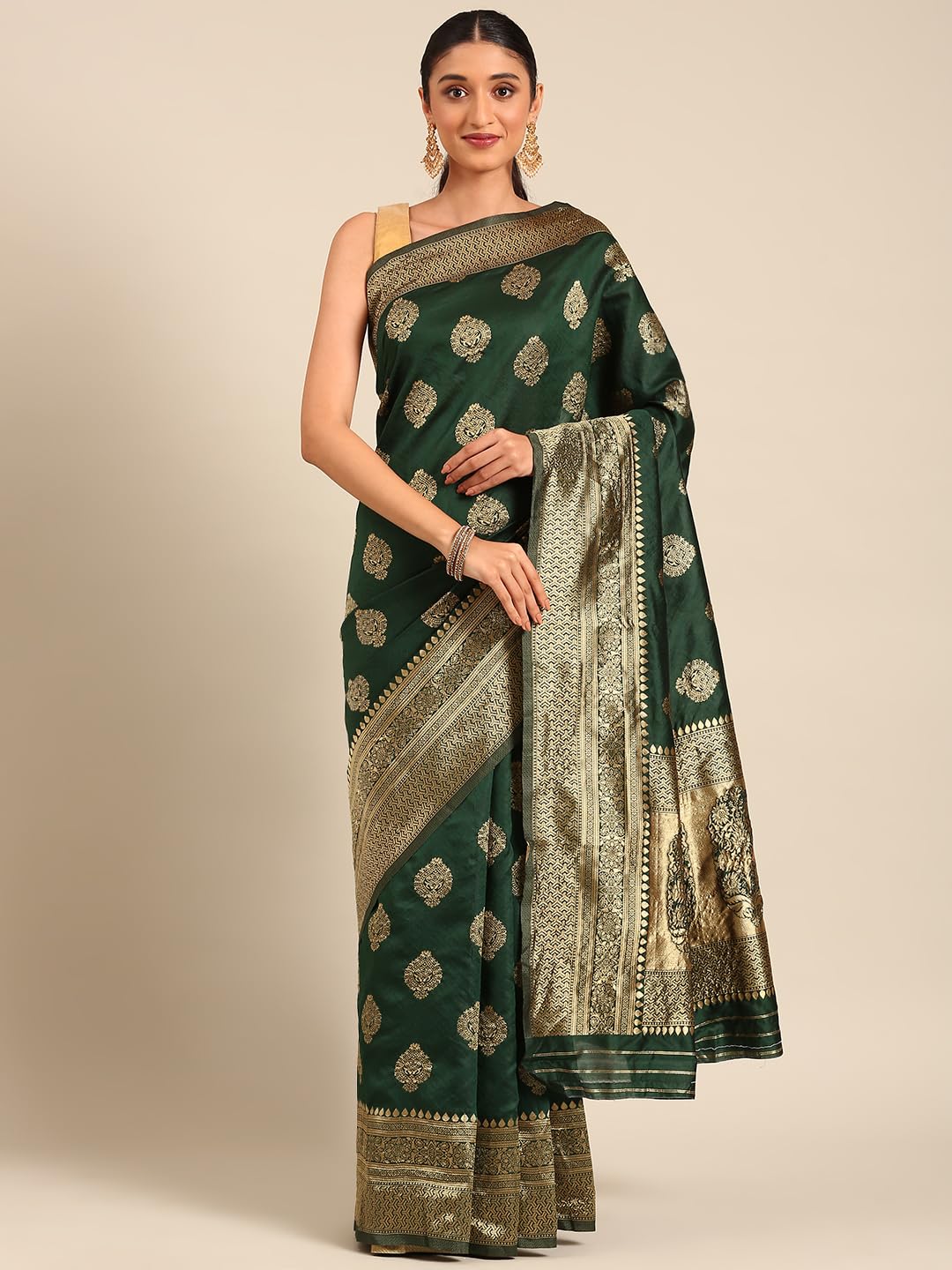 Vasthrlay Classic Banarasi Traditional Saree for festive ethnic occasions