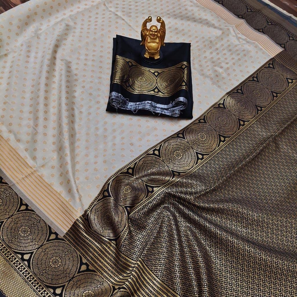 Vasthrlay White Traditional Saree for wedding and party wear styling