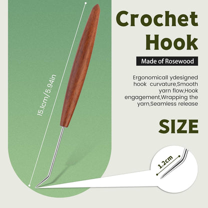1 Pcs Knitting Loom Hook, Crochet Hooks for Knit Picker, Handle Knitting Board Matching - image 2