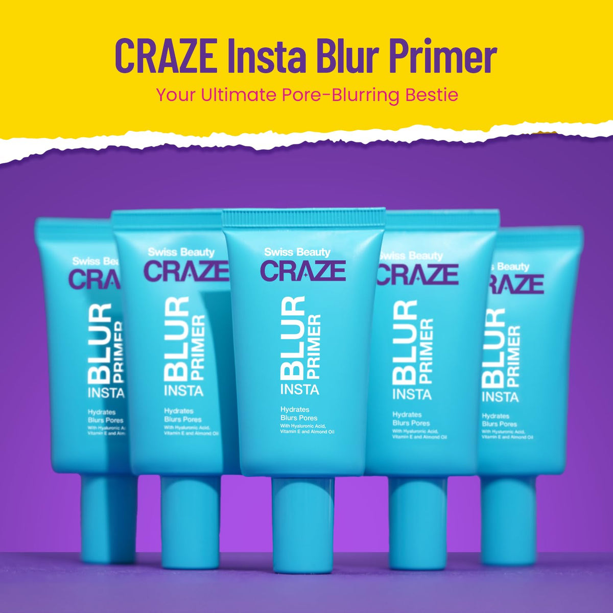 Swiss Beauty CRAZE Insta Blur Primer
