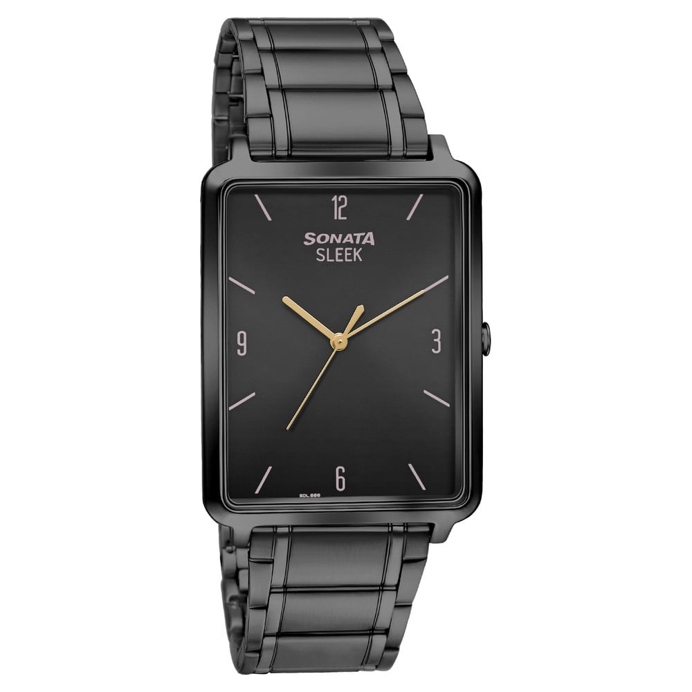 Sonata Quartz Analog Stainless Steel Strap Watch for Men image 1