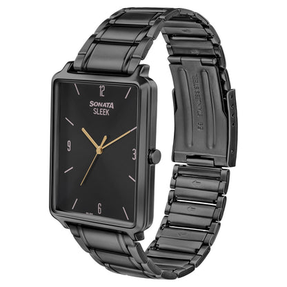 Sonata Quartz Analog Stainless Steel Strap Watch for Men image 2