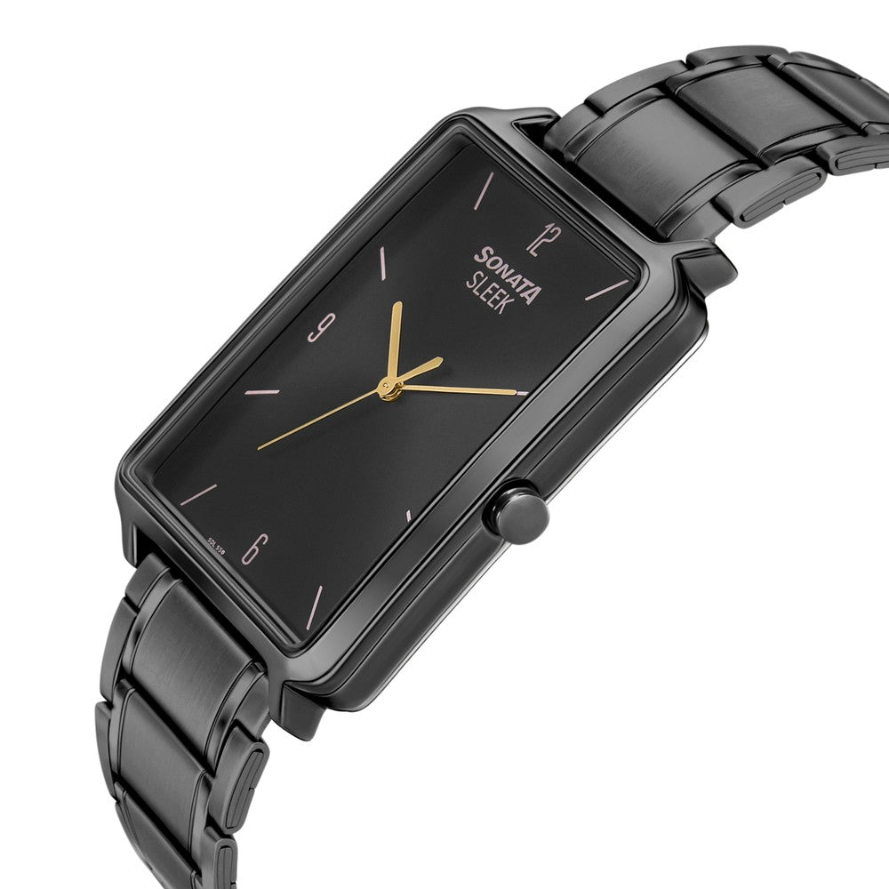 Sonata Quartz Analog Stainless Steel Strap Watch for Men image 3