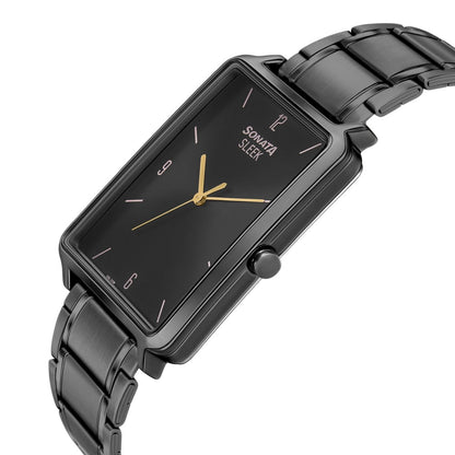 Sonata Quartz Analog Stainless Steel Strap Watch for Men image 3