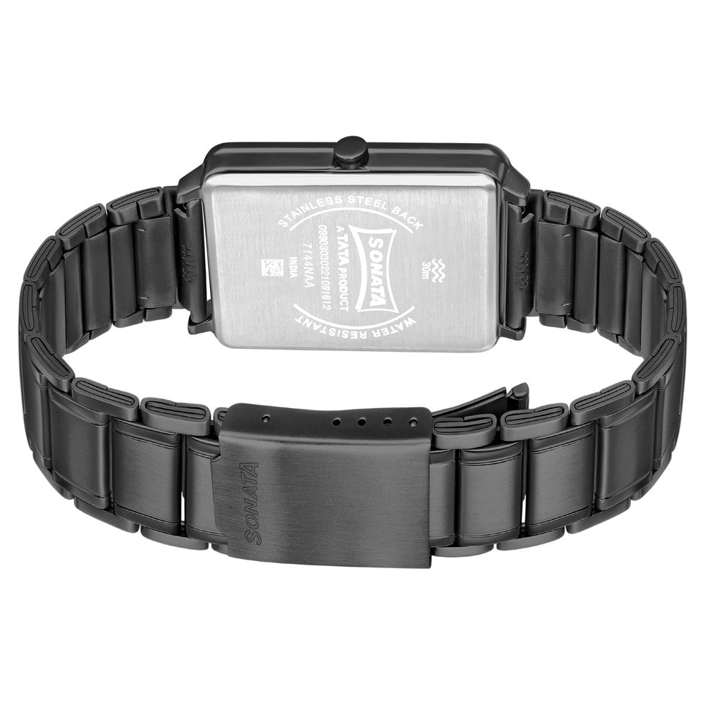 Sonata Quartz Analog Stainless Steel Strap Watch for Men image 4