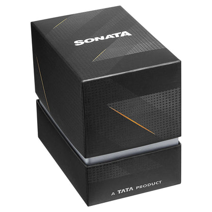 Sonata Sleek Black Dial Analog with Day and Date Watch for Men image 5