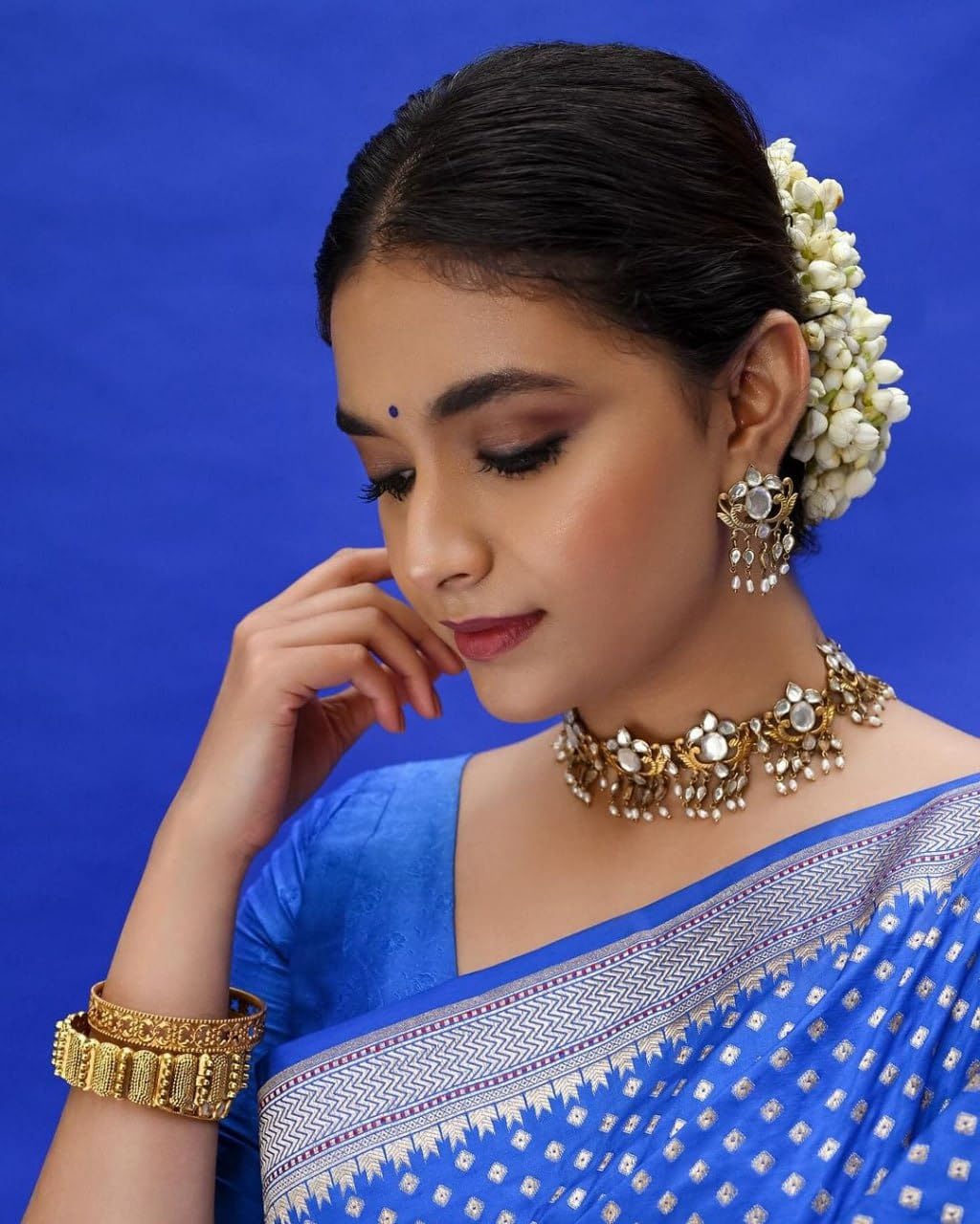 Vasthrlay Kanjivaram Classic Saree with decorative traditional design