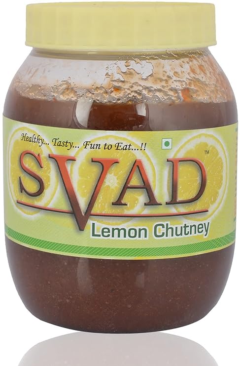 Svad Lemon Chutney - 800 GMS - PUSHMYCART