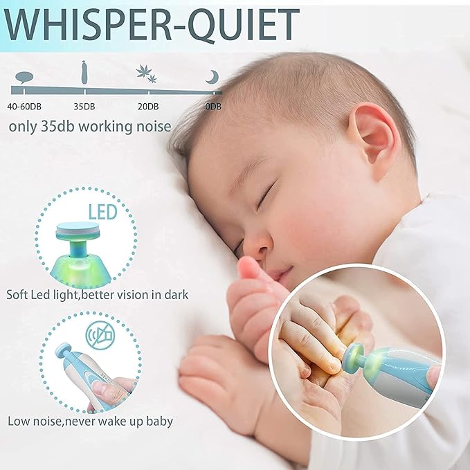 RAMNJI Electric Nail File Drill for Baby - PUSHMYCART