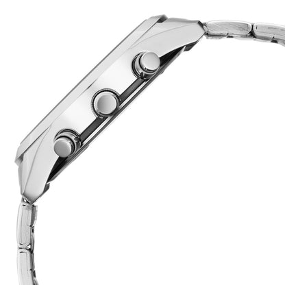 Sonata Multifunction White Dial Two Toned Metal Strap Watch For Men image 6