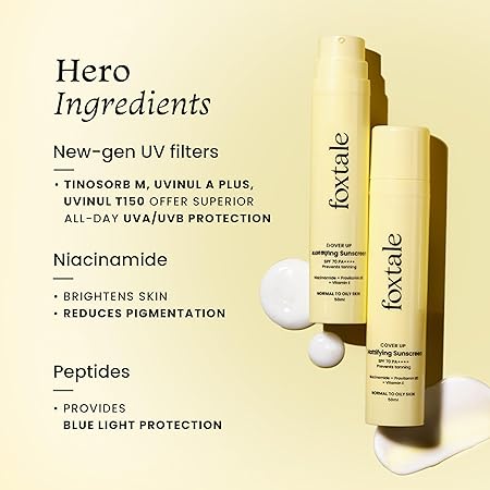 Foxtale SPF 70 Gel-Cream Sunscreen