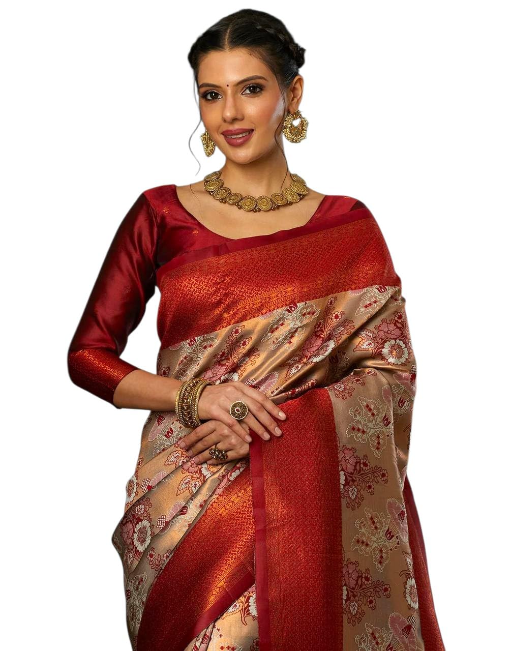 Vasthrlay Classic Banarasi Traditional Saree for festive ethnic occasions