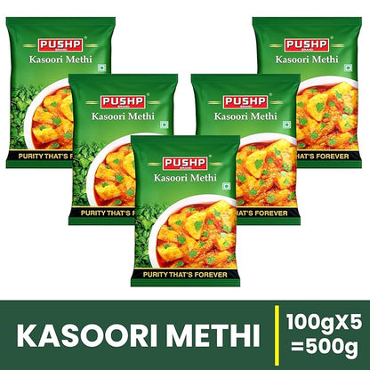 Pushp Brand Kasoori Methi Pouch - PUSHMYCART