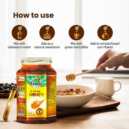 zandu honey 500 gms