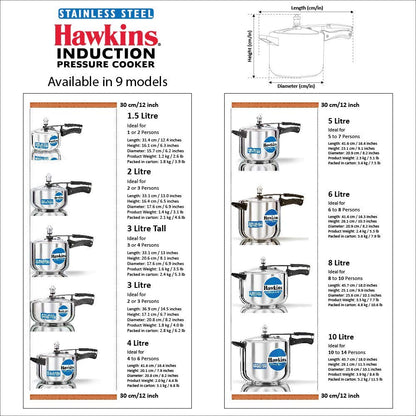 Hawkins Inner Lid Pressure Cooker