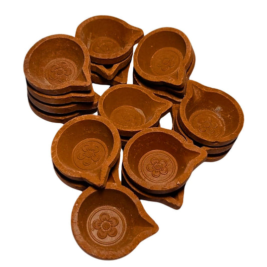 Yugan Clay Diya for Pooja and Festivals