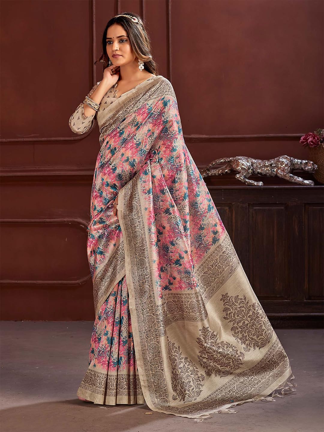 Vasthrlay Ethnic Ethnic Wear with printed design
