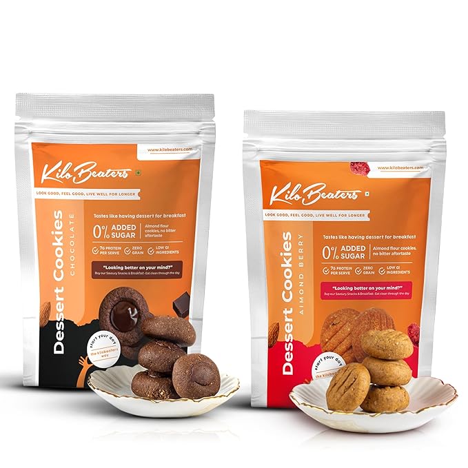 Keto Friendly Chocolate | Almond Dessert Diet Cookies Biscuits