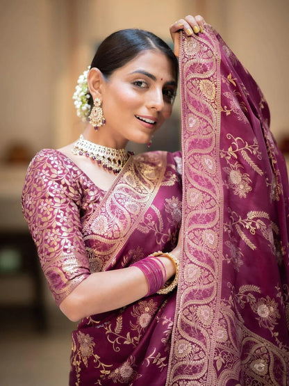 Vasthrlay Classic Ethnic Wear with elegant banarasi styling