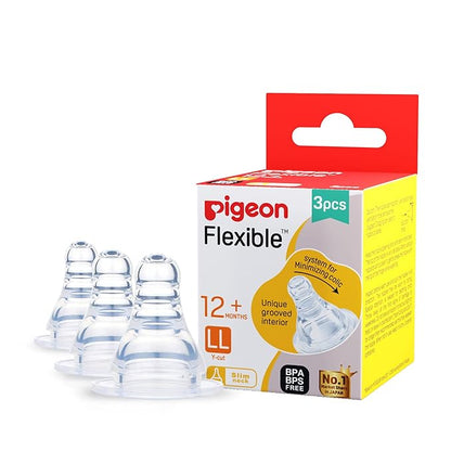 Pigeon Peristaltic Nipple LL - PUSHMYCART