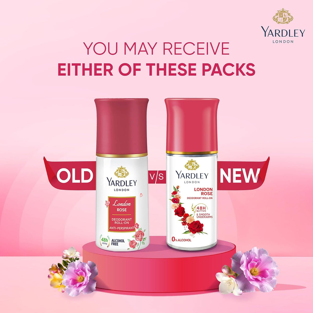 Yardley Deodorant Roll-On Anti-Perspirant