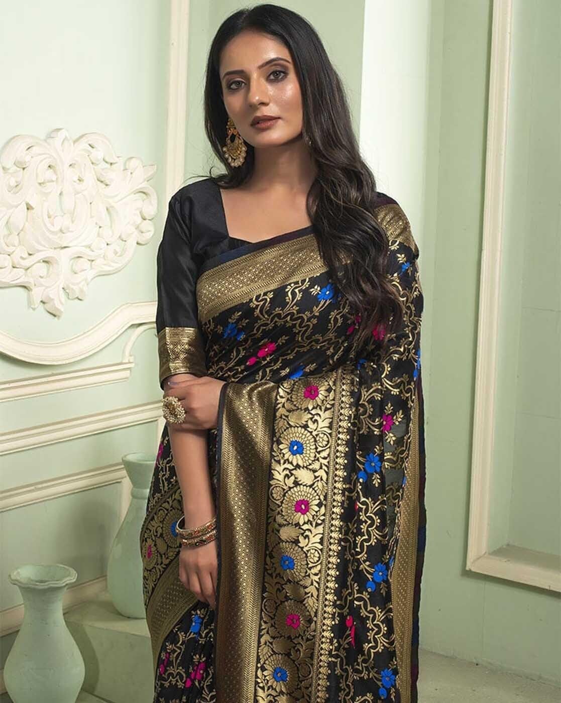 Vasthrlay Classic Traditional Saree with elegant banarasi styling