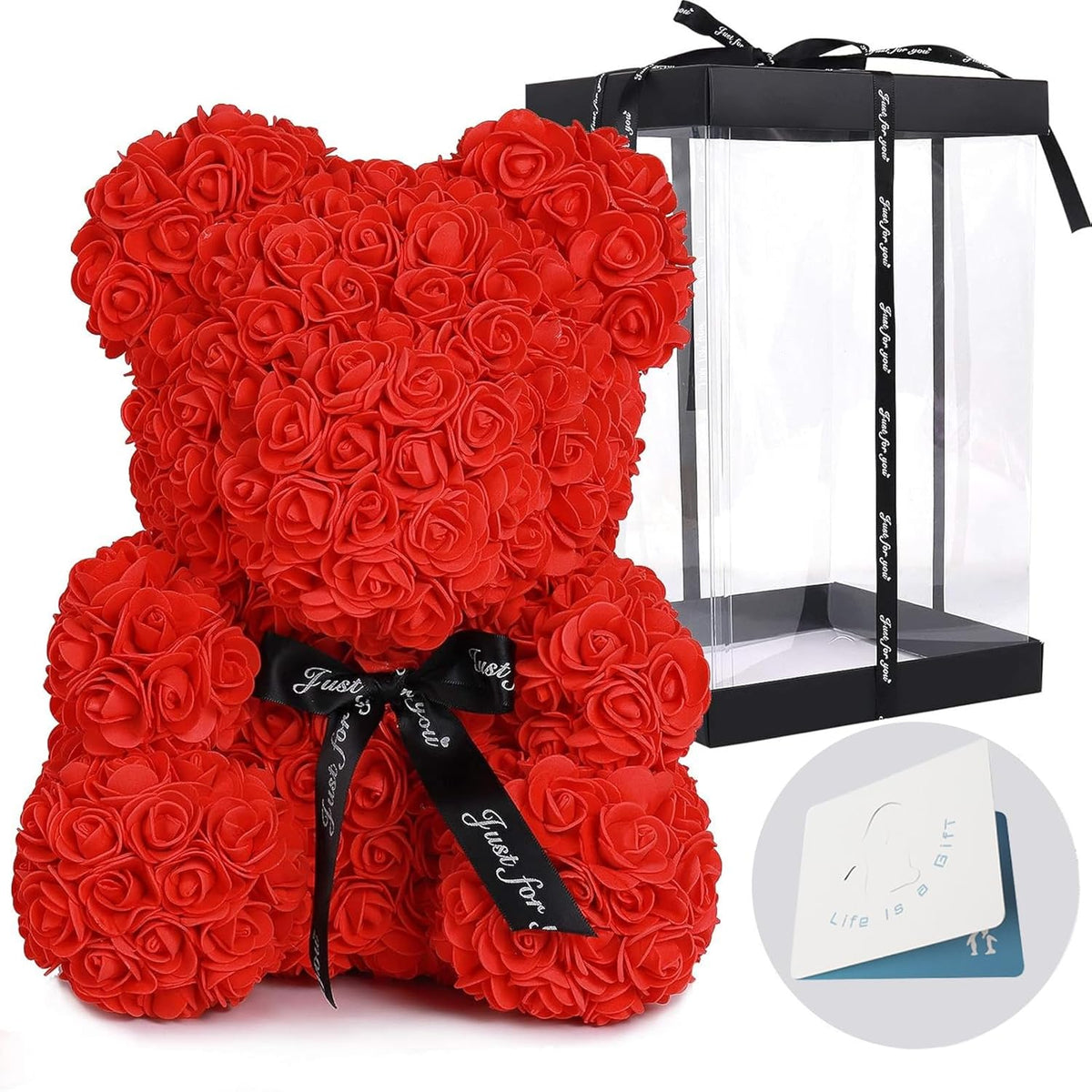Rose Teddy Bear on Every Flower Bear