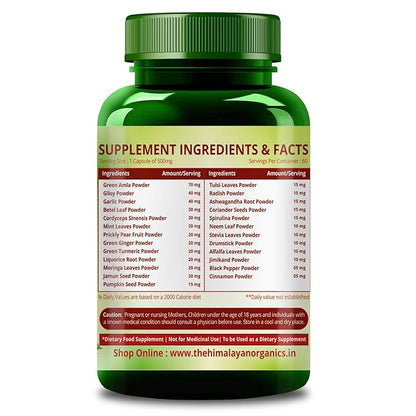Himalayan Organics Immunity Booster Vegetarian Capsules