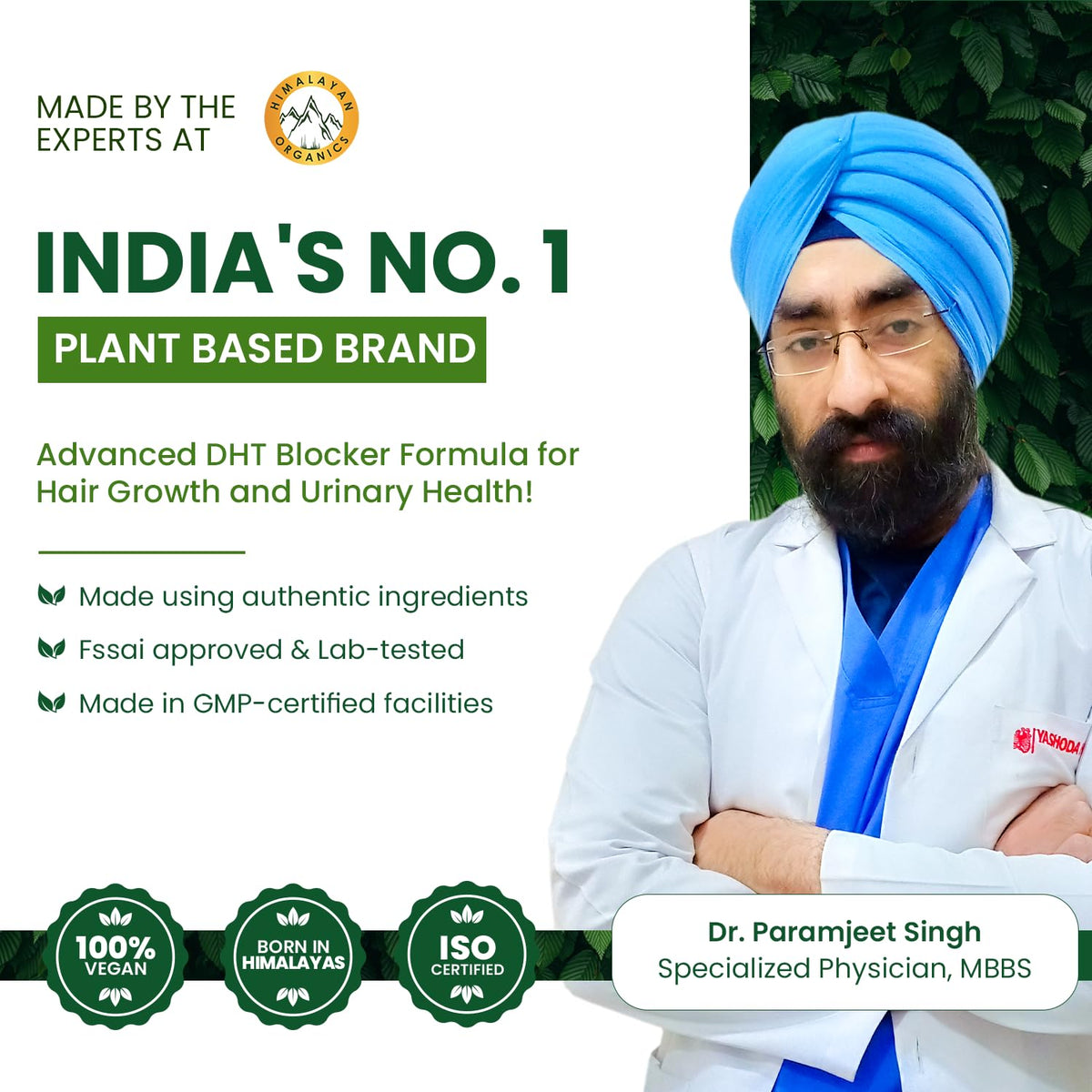 Himalayan Organics Saw Palmetto Tablets