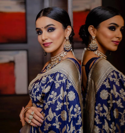 Vasthrlay Classic Traditional Saree for wedding and party wear styling