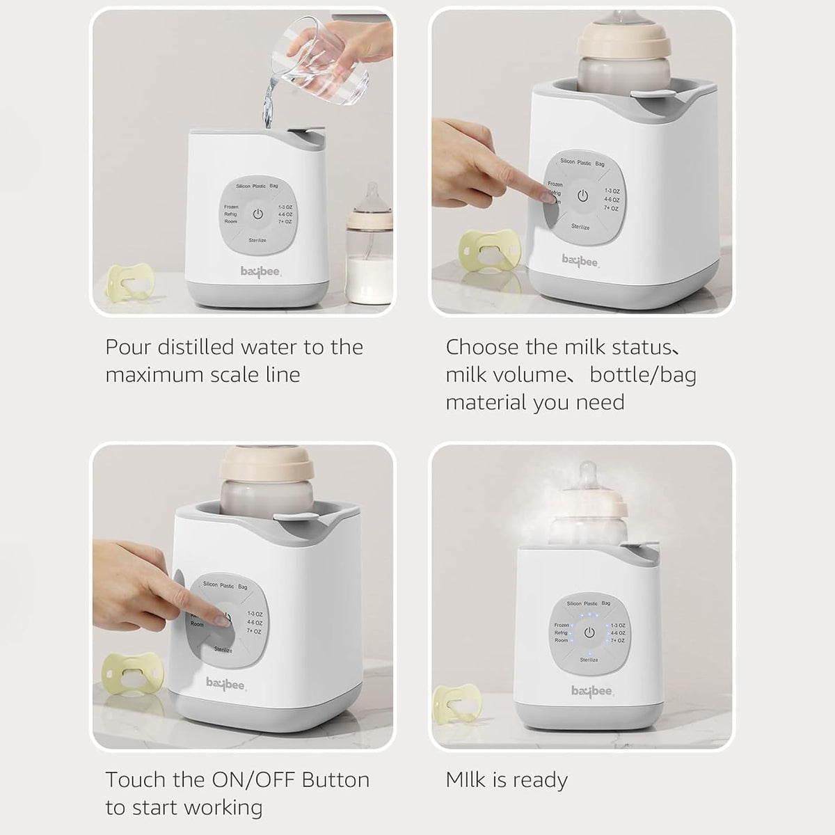 Baybee Baby Bottle Sterilizer And Warmer