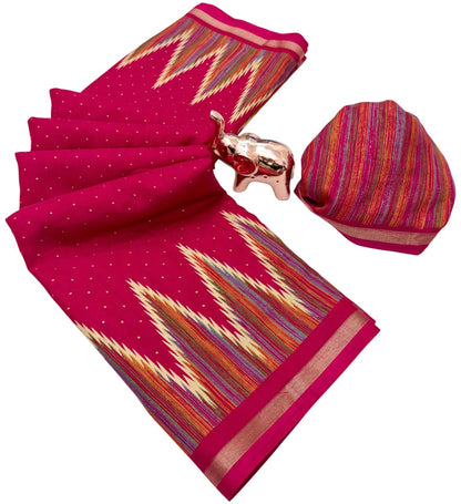 Vasthrlay Classic Tussar Traditional Saree for festive ethnic occasions