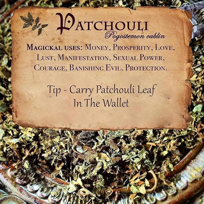 Herbaveda Patchouli Leaves Dried - PUSHMYCART
